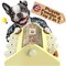 KADTC Beer Barrel Dog Puzzle Feeder Toy, Interactive 2-in-1 Slow Feeder & Brain-Stimulating Treat Dispenser 12.09" x 10.2" x 5.39"